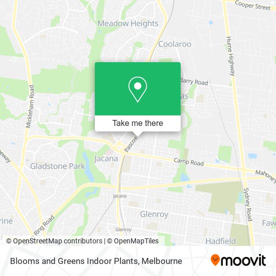 Blooms and Greens Indoor Plants map