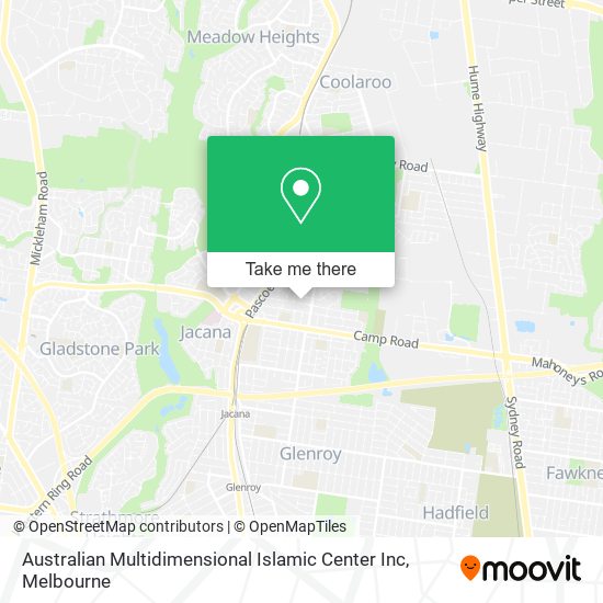 Australian Multidimensional Islamic Center Inc map