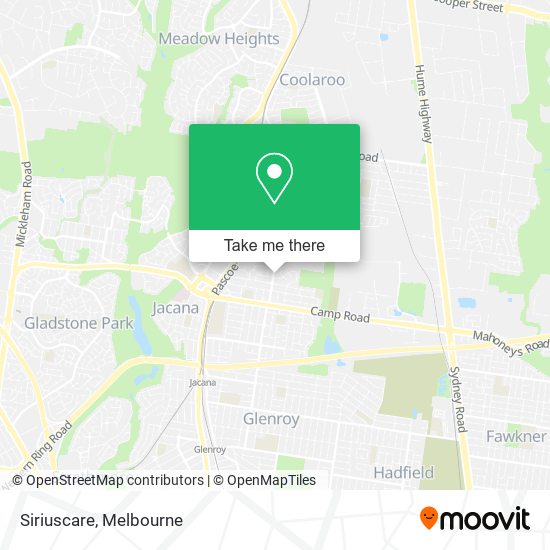 Siriuscare map