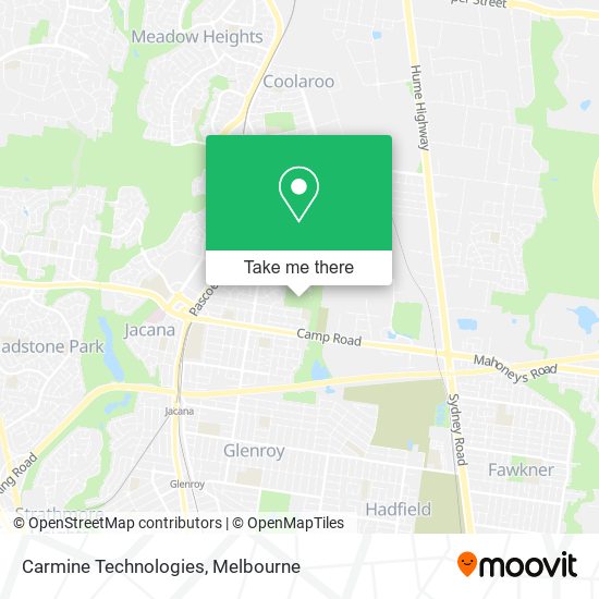 Carmine Technologies map