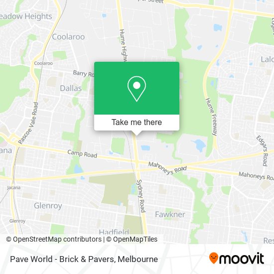 Pave World - Brick & Pavers map