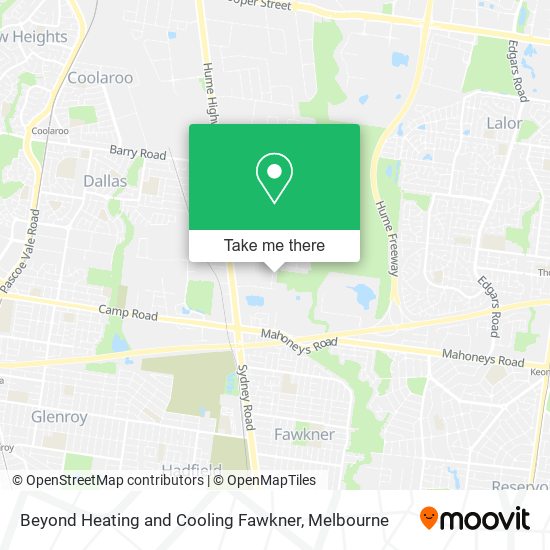 Beyond Heating and Cooling Fawkner map