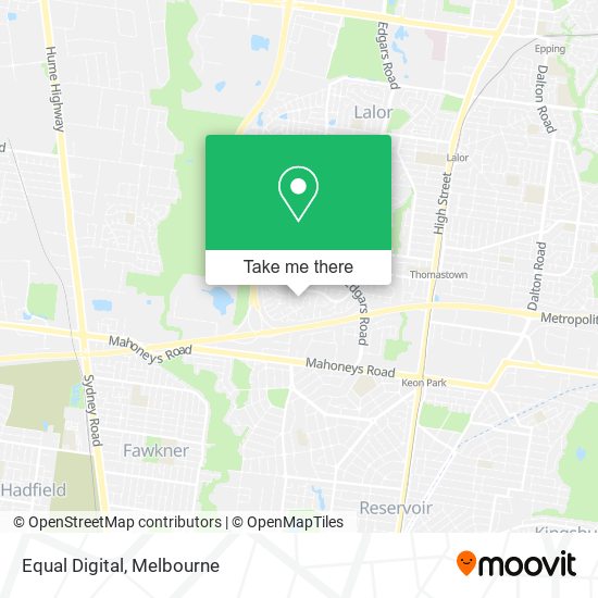 Equal Digital map
