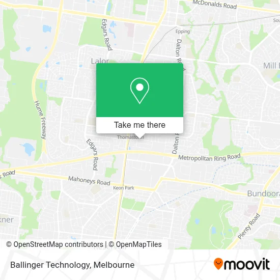 Mapa Ballinger Technology