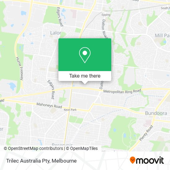 Trilec Australia Pty map