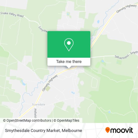 Smythesdale Country Market map