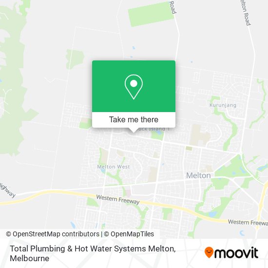 Total Plumbing & Hot Water Systems Melton map