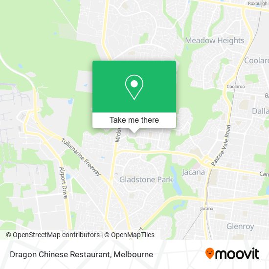 Dragon Chinese Restaurant map