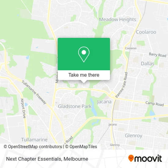 Mapa Next Chapter Essentials