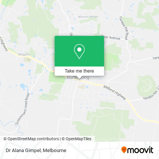 Dr Alana Gimpel map