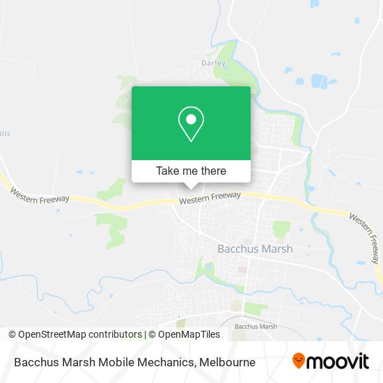 Bacchus Marsh Mobile Mechanics map