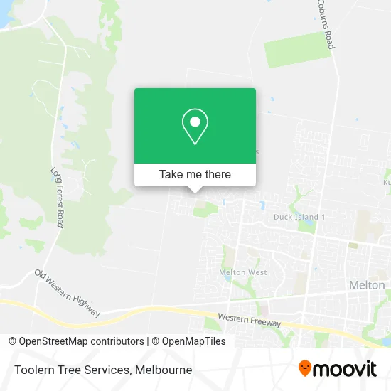 Mapa Toolern Tree Services