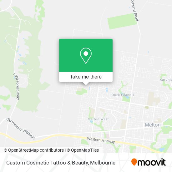Custom Cosmetic Tattoo & Beauty map