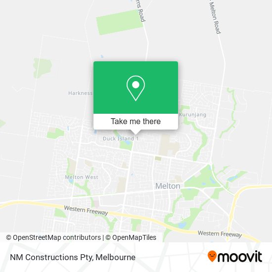 NM Constructions Pty map