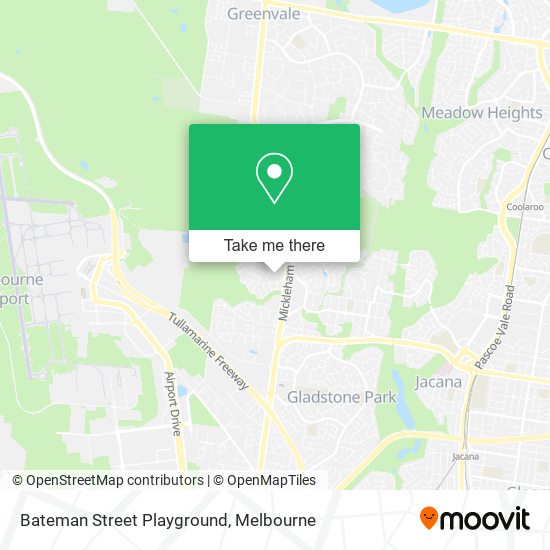 Bateman Street Playground map