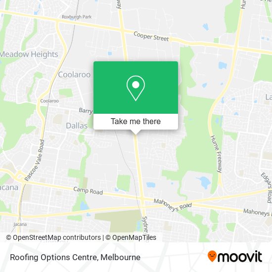 Mapa Roofing Options Centre