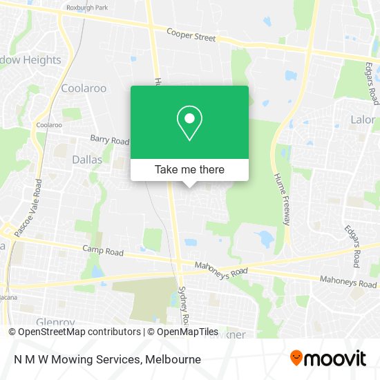N M W Mowing Services map