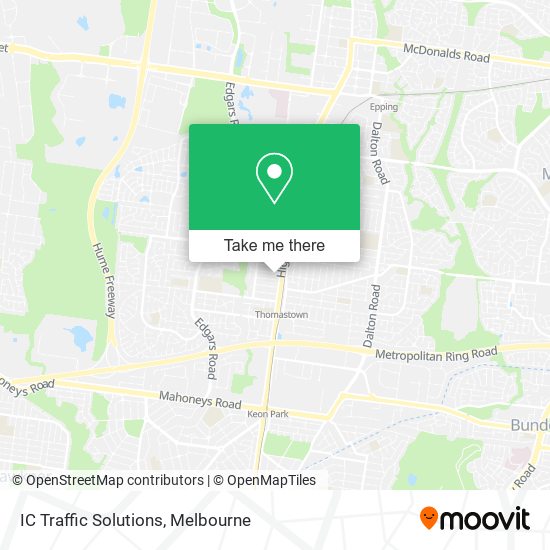 IC Traffic Solutions map
