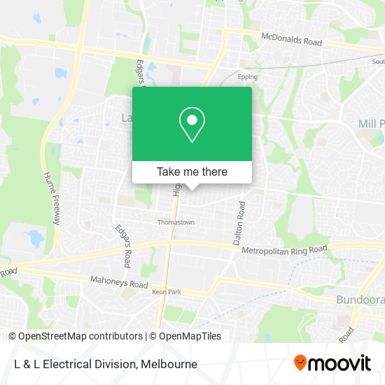 L & L Electrical Division map