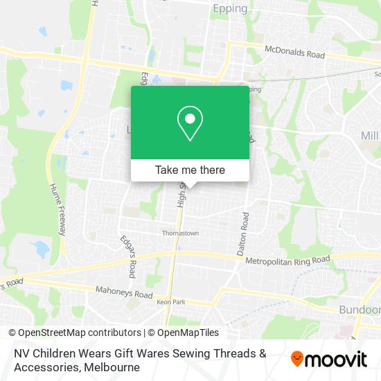 NV Children Wears Gift Wares Sewing Threads & Accessories map