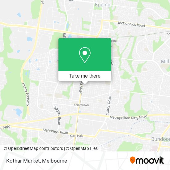 Kothar Market map