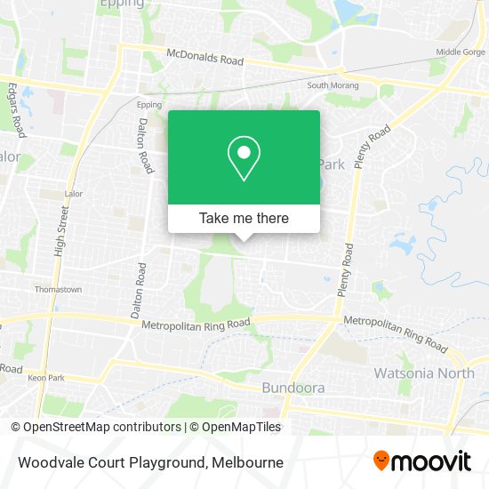 Woodvale Court Playground map