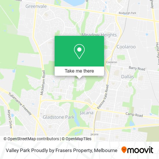 Valley Park Proudly by Frasers Property map