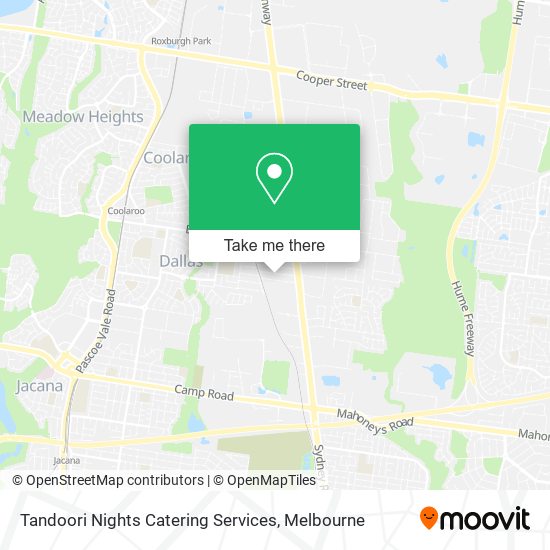 Tandoori Nights Catering Services map