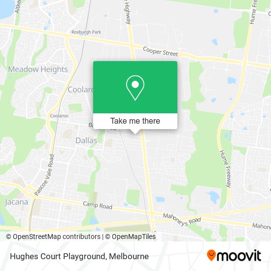 Hughes Court Playground map