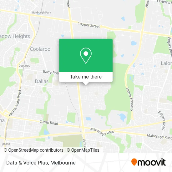 Mapa Data & Voice Plus