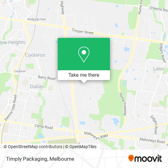 Timply Packaging map
