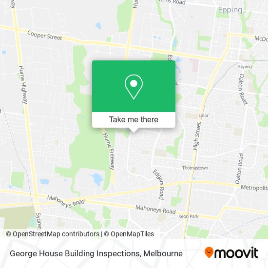 George House Building Inspections map