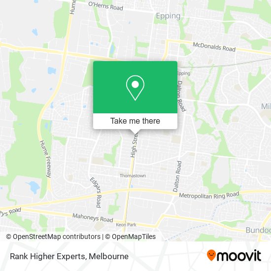 Rank Higher Experts map