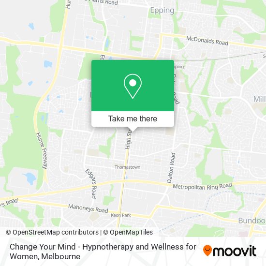 Change Your Mind - Hypnotherapy and Wellness for Women map