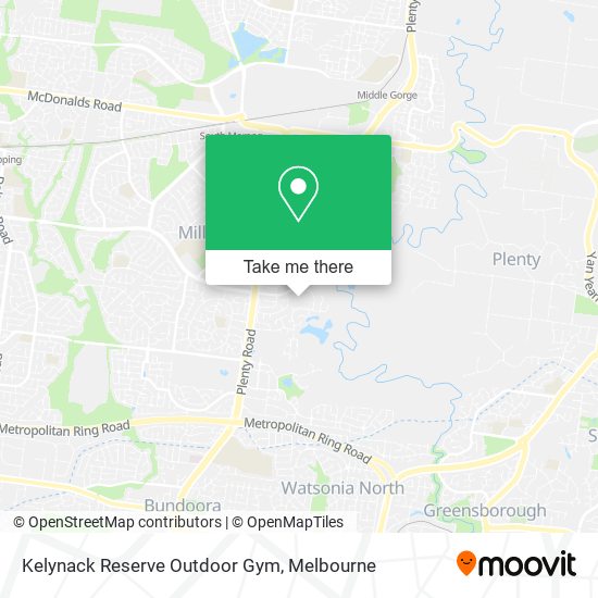Kelynack Reserve Outdoor Gym map