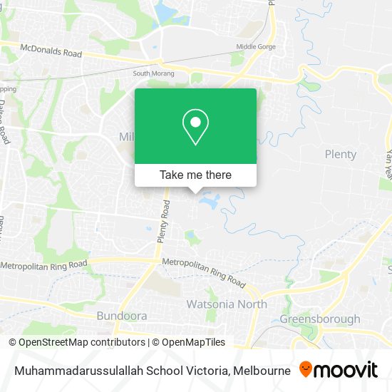 Muhammadarussulallah School Victoria map