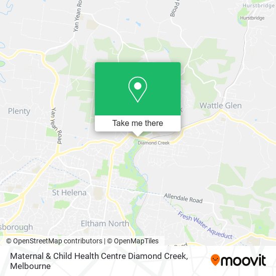 Maternal & Child Health Centre Diamond Creek map
