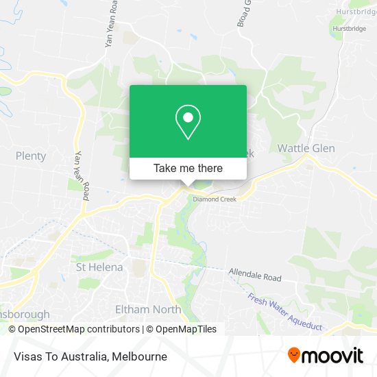 Visas To Australia map