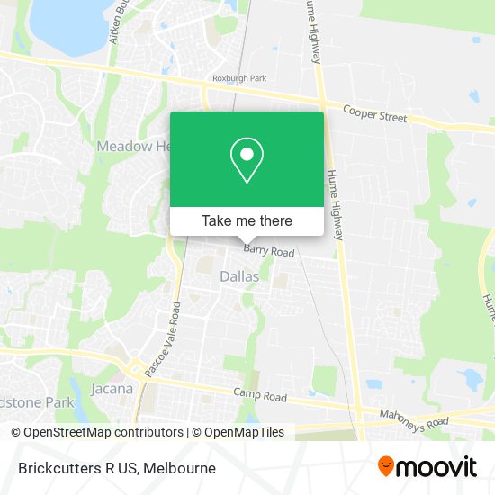 Brickcutters R US map