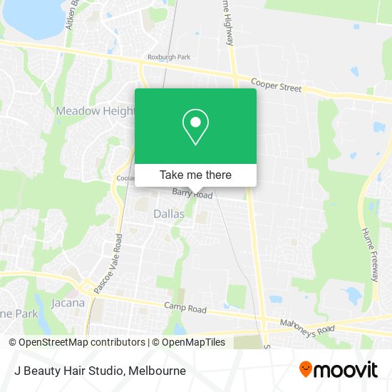 J Beauty Hair Studio map