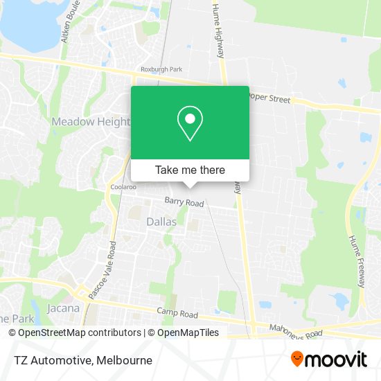 TZ Automotive map