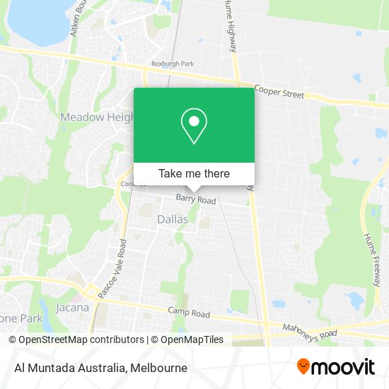 Al Muntada Australia map