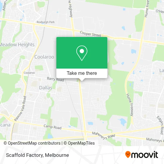 Mapa Scaffold Factory