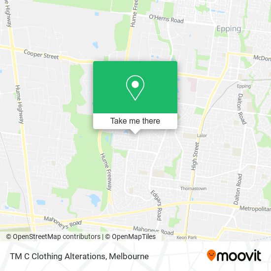 TM C Clothing Alterations map