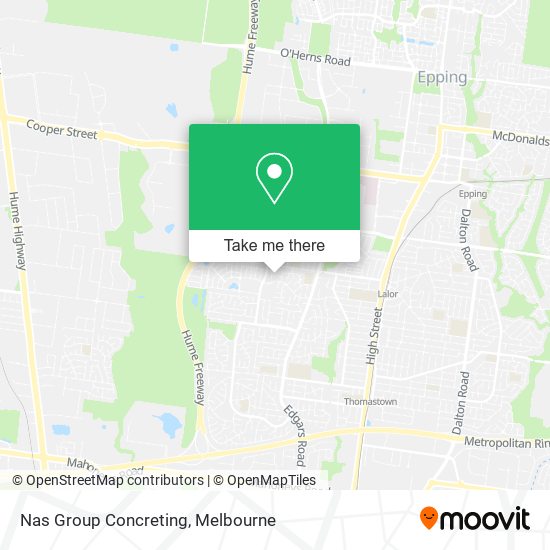 Nas Group Concreting map