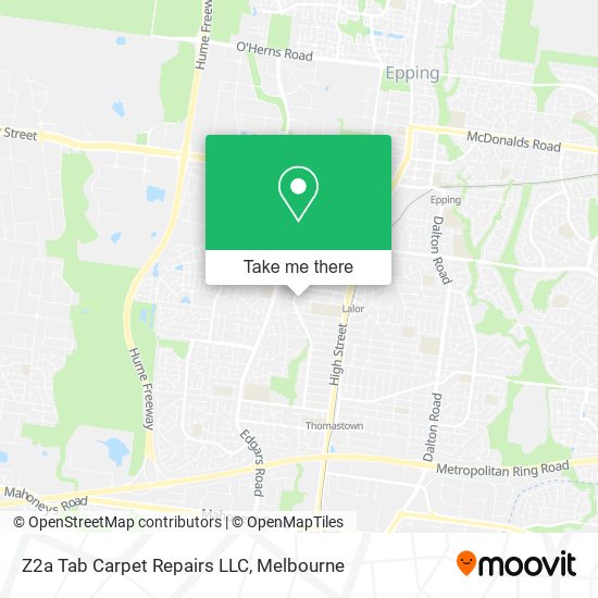 Z2a Tab Carpet Repairs LLC map