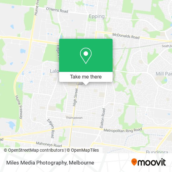 Miles Media Photography map