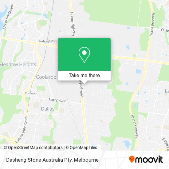 Dasheng Stone Australia Pty map