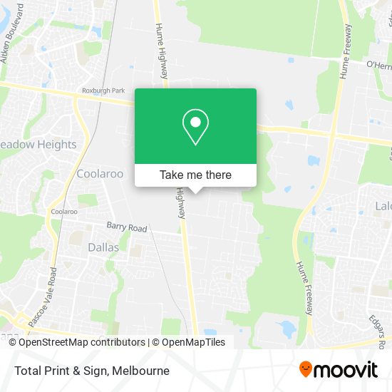 Total Print & Sign map