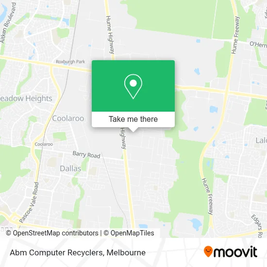 Mapa Abm Computer Recyclers